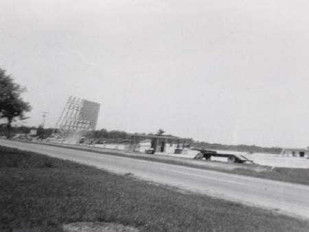 Thunder Bay Drive-In Theatre - Construction August 1955 Courtesy Dave Rouleau (newer photo)